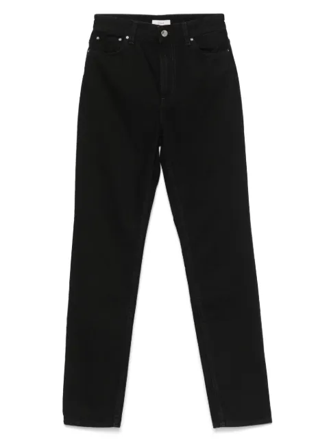 TOTEME logo-patch jeans Black 252WRB0271FB0046001