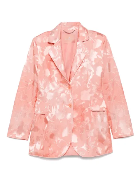 Ermanno Scervino floral-jacquard blazer Pink D466I726YSH