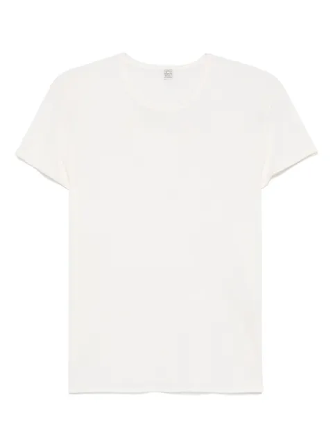 TOTEME silk T-shirt White 252WRT0476YA0173116