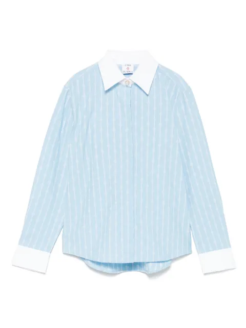 Casablanca Laurel shirt Blue WS25SH16501