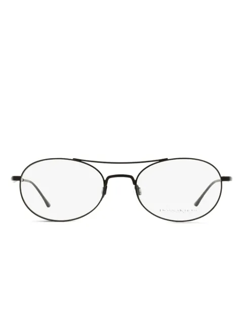 Donna Karan 1001 oval-frame glasses Black DO100100151