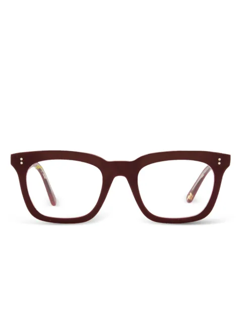 Maui Jim rectangle-frame glasses Red MJO2216