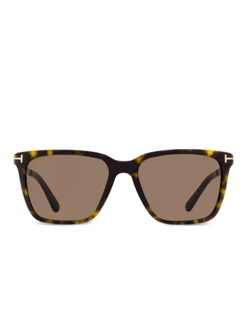 TOM FORD Eyewear Garrett tortoiseshell sunglasses Brown TF862