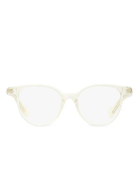 Moncler Eyewear round-frame glasses White ML5032F