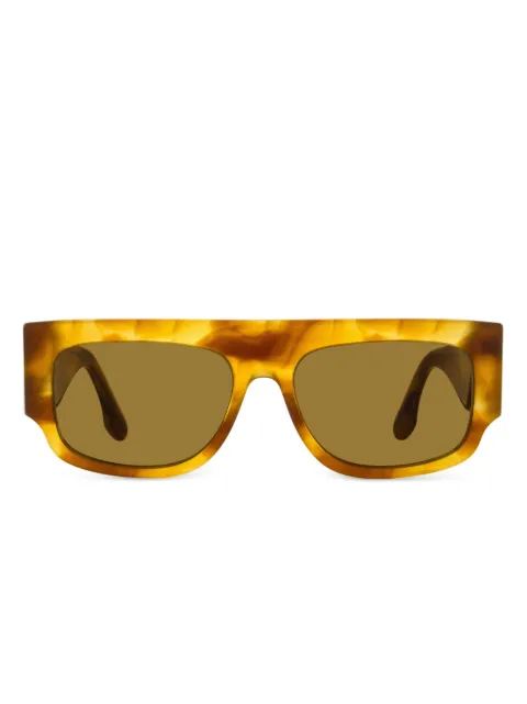 Victoria Beckham Eyewear rectangle-frame sunglasses Yellow VB666S55223
