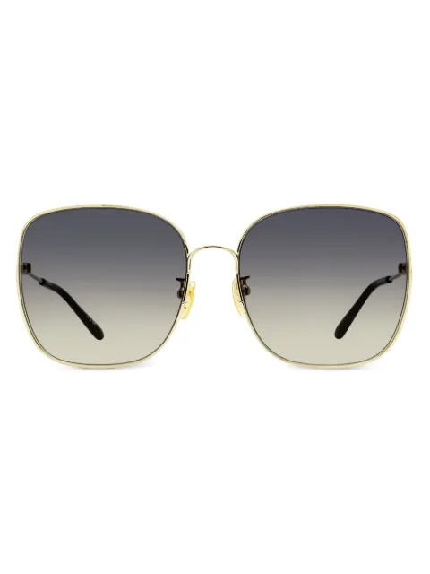 Chloé Eyewear square-frame sunglasses Gold