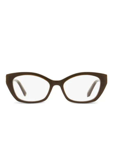 Swarovski Eyewear cat-eye frame glasses Brown SK5361P03652