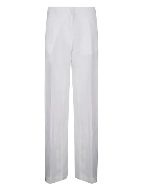 M.S.M. linen trousers White U6292