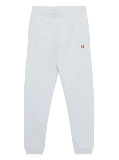 Maison Kitsuné Fox head patch jog pants Blue LM01114KM0001