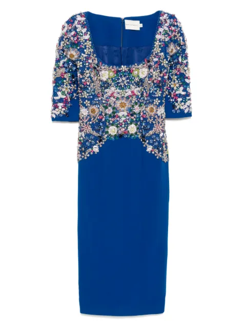 Mary Katrantzou Agave dress Blue WD004