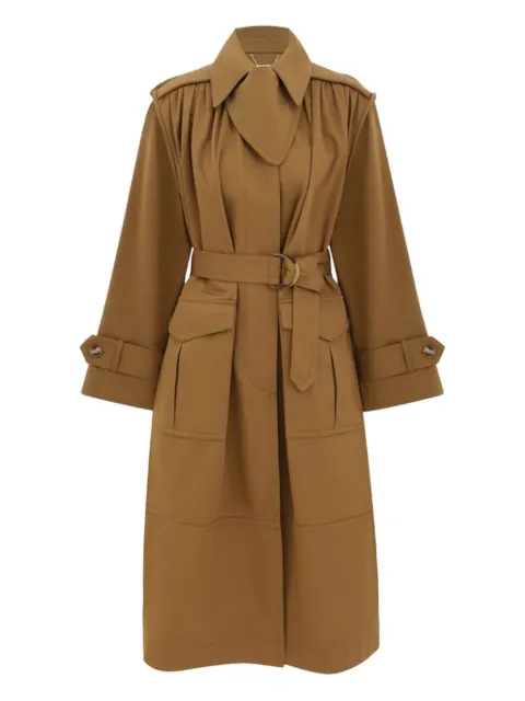 ZIMMERMANN Illuminate belted trench coat Brown 3064CS251