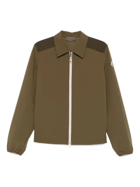 Moncler zip-up shirt jacket Green K20912F00010598NV