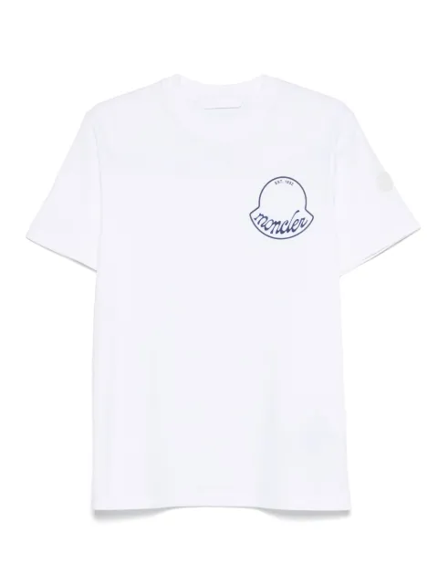 Moncler logo T-shirt White K20918C0001389AJS