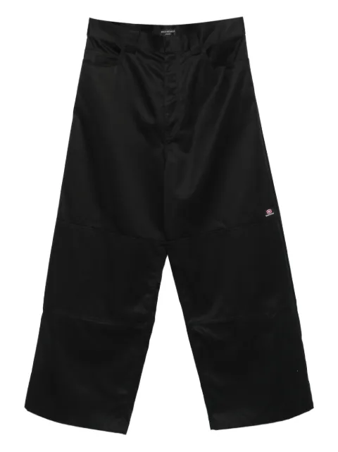 Balenciaga twill utility trousers Black 841707TKP24
