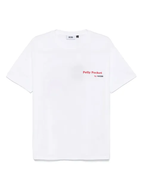 GCDS x Polly Pocket Pizza T-shirt White B1MM2305JH9