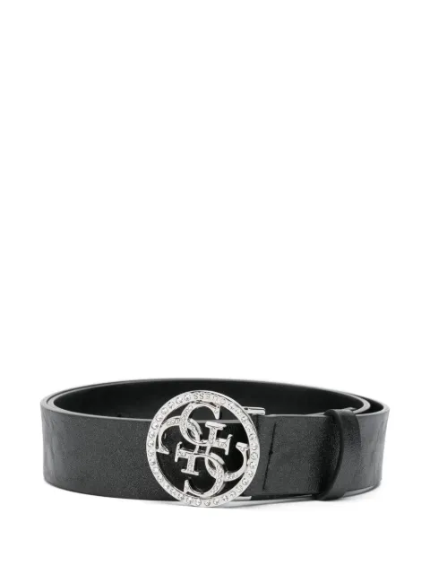 GUESS USA logo-buckle belt Black W5GZ13L0WF0