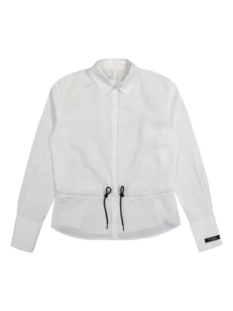 PROTOTYPES Shoelace poplin shirt White PT07SH02USW