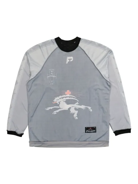 PROTOTYPES Inside Out Football T-Shirt Grey PT07TO03USG