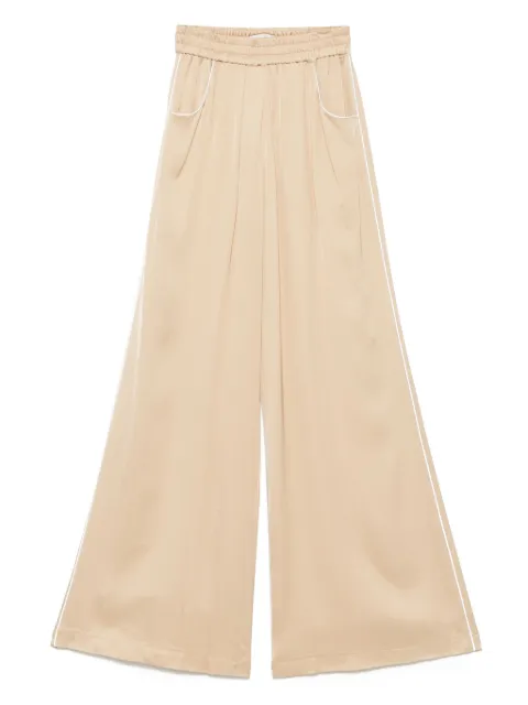 Akep satin trousers Neutrals PTKD09173