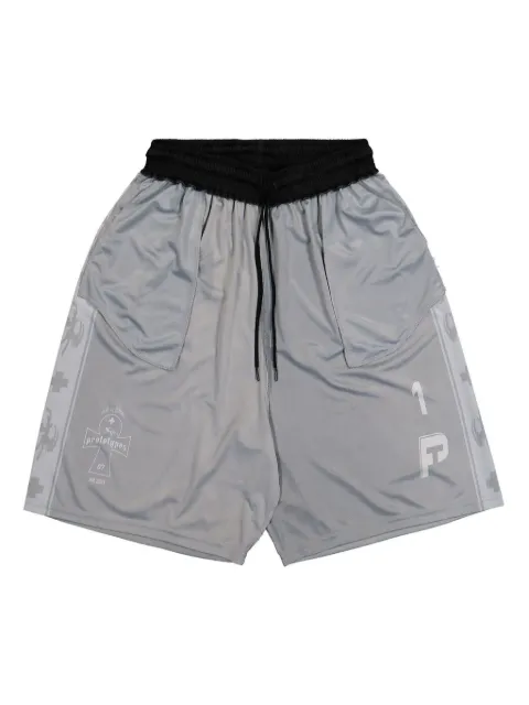 PROTOTYPES Inside Out Football shorts Grey PT07PA05USB