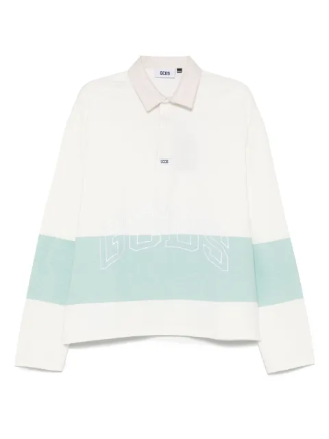 GCDS lounge logo polo shirt Neutrals B1CU2502JH2