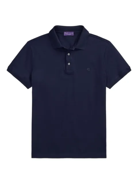 Ralph Lauren Purple Label cotton polo shirt Blue 790877021009