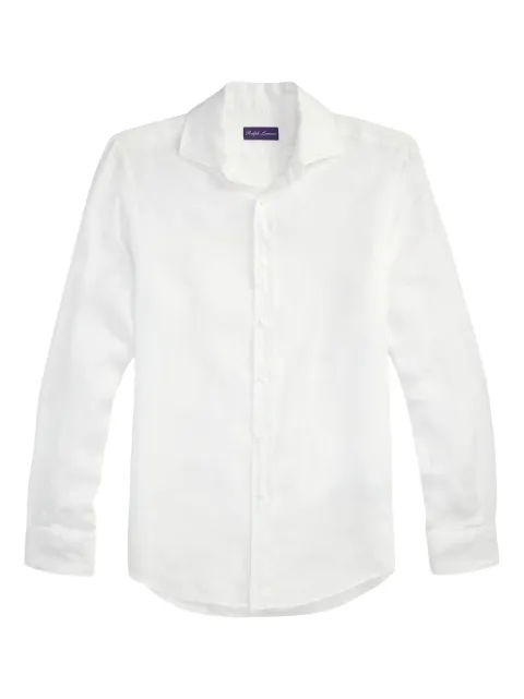 Ralph Lauren Purple Label linen shirt White 790964218004