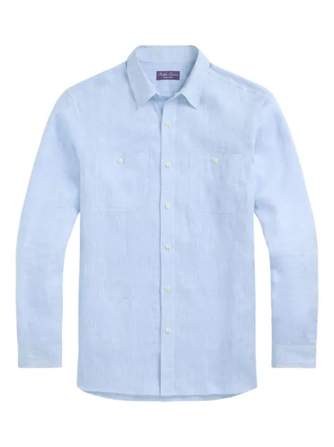 Ralph Lauren Purple Label chambray shirt Blue 790964256001