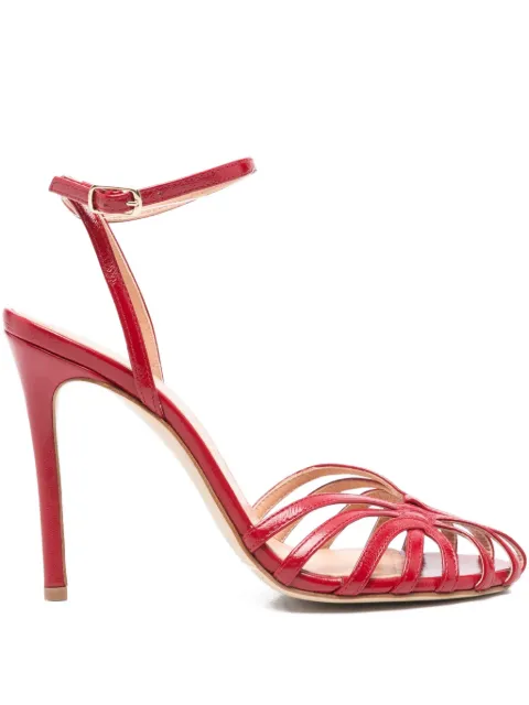 The Seller ankle-strap stiletto sandals Red SE1055