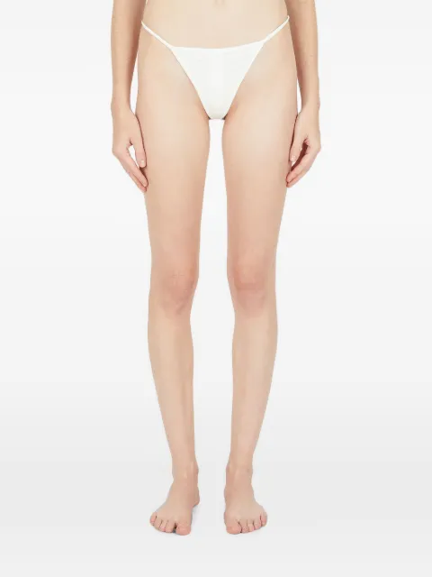 GUESS USA logo-plaque thong White W2BZ01KBBA0G046