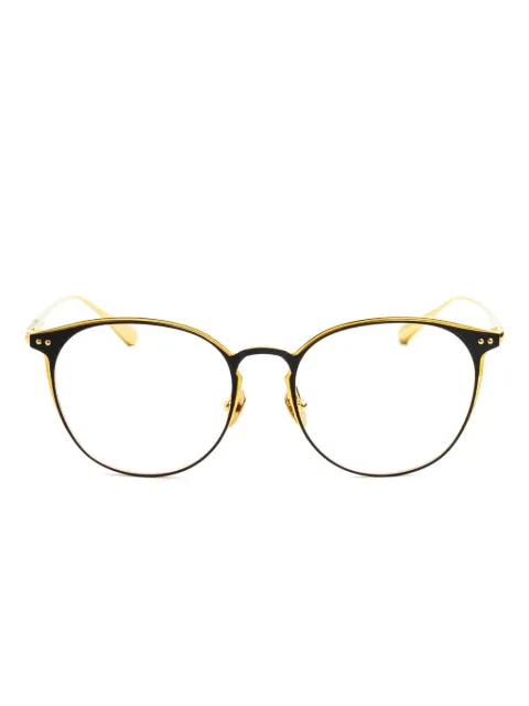 Linda Farrow round-frame glasses Gold LFL1510