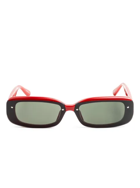 Linda Farrow rectangle-frame sunglasses Red LFL1591
