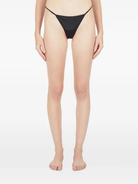 GUESS USA logo-plaque thong Black W2BZ01KBBA0J