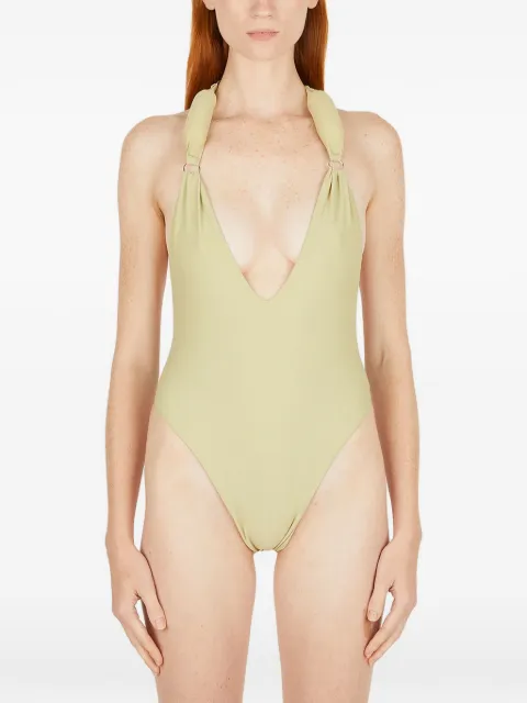 ENTIRE STUDIOS padded strap one-piece Green ESSW07KE