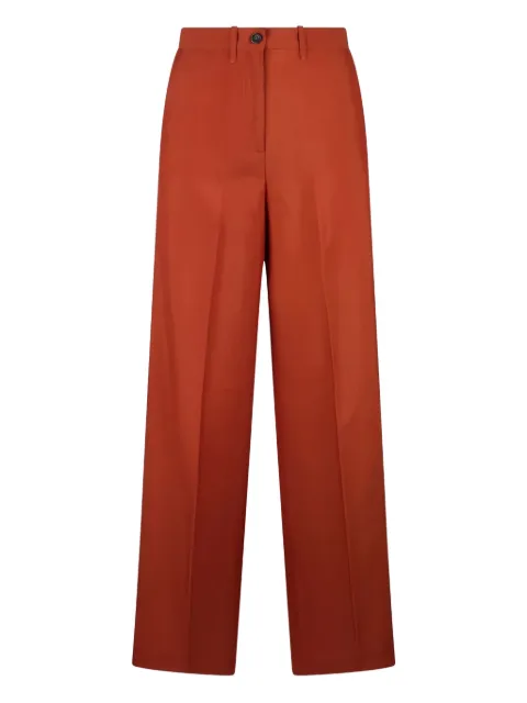 Nine In The Morning pressed-crease trousers Orange KRN26S72