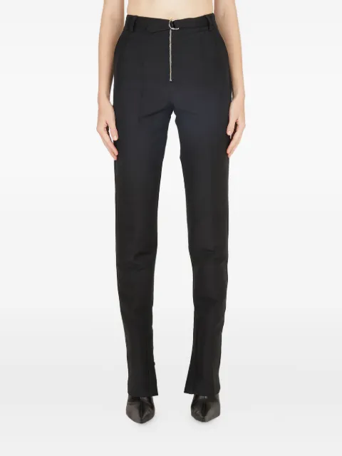 CAPASA MILANO wool-blend trousers Black 71P0031014