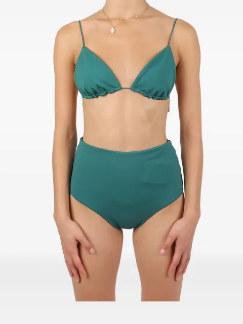St. Agni high-waisted bikini bottoms Green ZR22009AVE