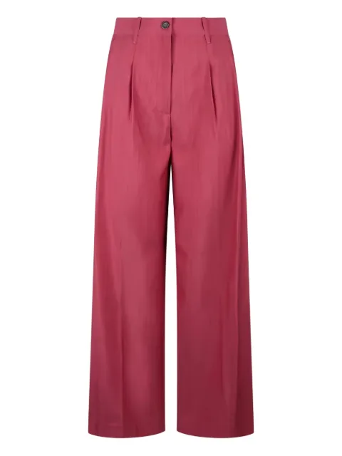 Nine In The Morning pleat-detailing trousers Pink PE67U63