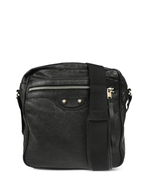 Balenciaga Pre-Owned 2010s leather shoulder bag Black 3909251000D528147