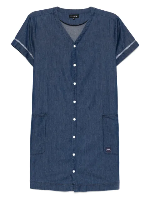 SPORT b. by agnès b. chambray dress Blue R485QU8R