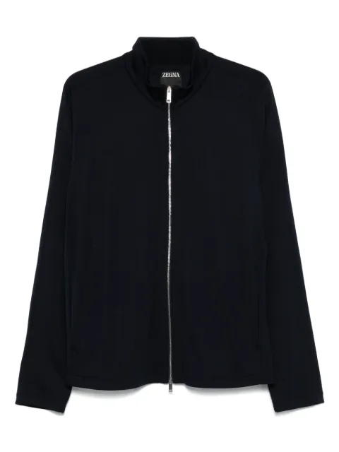 Zegna zip-up sweatshirt Blue UE542A8ECT867