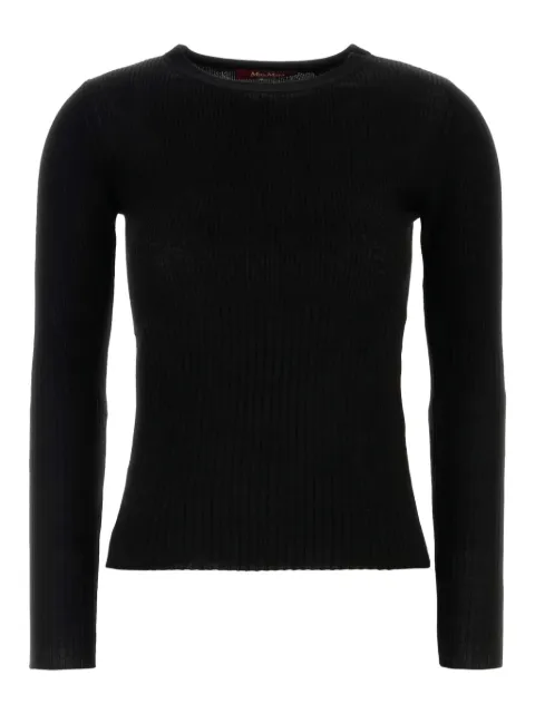 Max Mara Ometto T-shirt Black 2426366041600