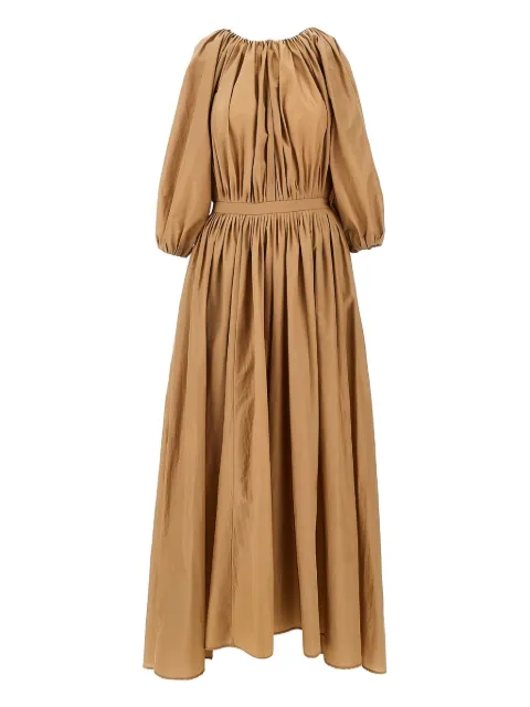 Philosophy Di Lorenzo Serafini puff-sleeve maxi dress Neutrals A04172120
