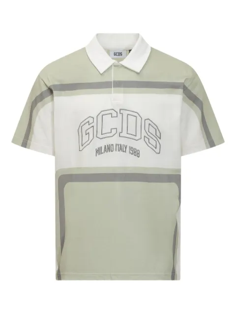 GCDS logo polo shirt Green B1CM2504JE9
