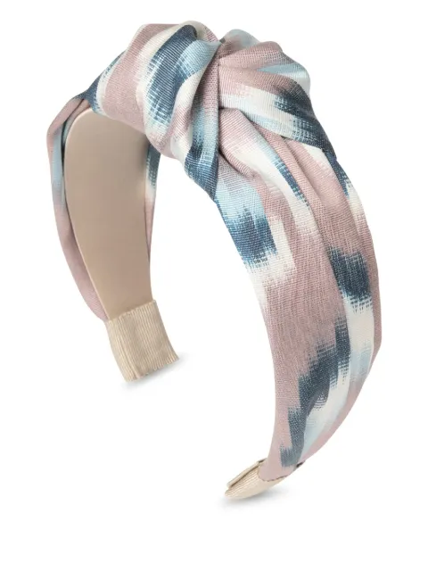 Jennifer Behr Ikat Samaya headband Blue 31BC6