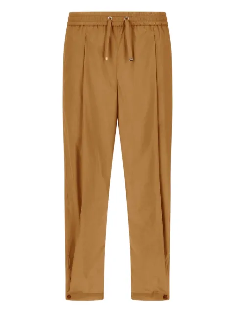 Herno drawstring-fastening trousers Brown PT000031D