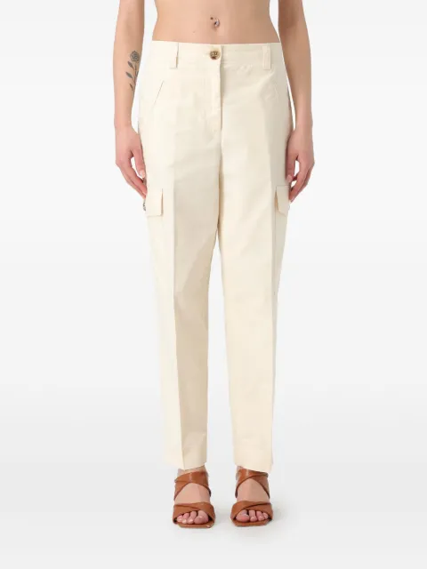 TWINSET pressed-crease trousers Neutrals 251TP2212