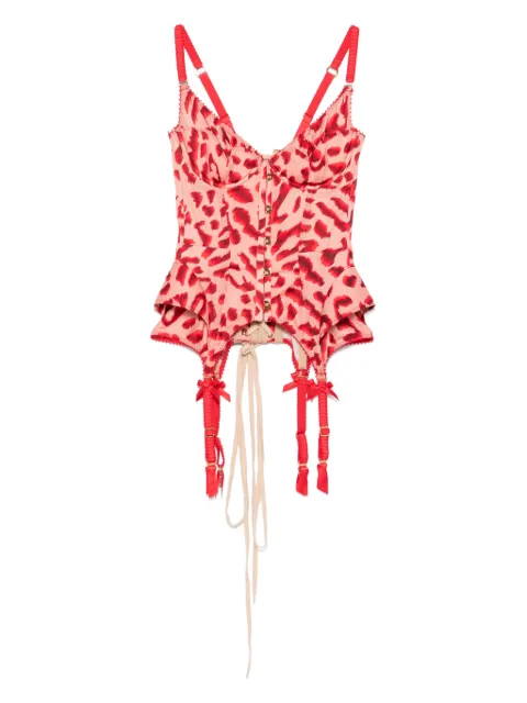 Maria Lucia Hohan Wildcat corset Pink WILDCAT