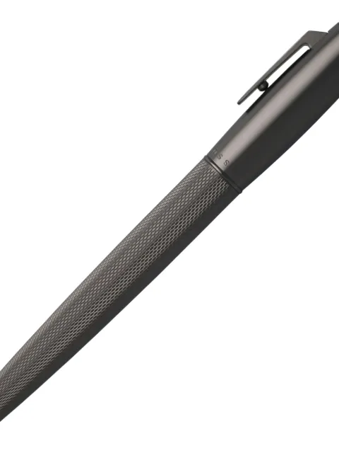 BOSS Formation textured metal rollerball pen Grey HSY6035