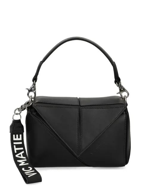 Vic Matie Rochelle geometric shoulder bag Black 1G0540T999G010